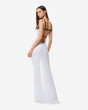 Load image into Gallery viewer, See Through Gown : Women Dress White | GCDS Spring/Summer 2023

