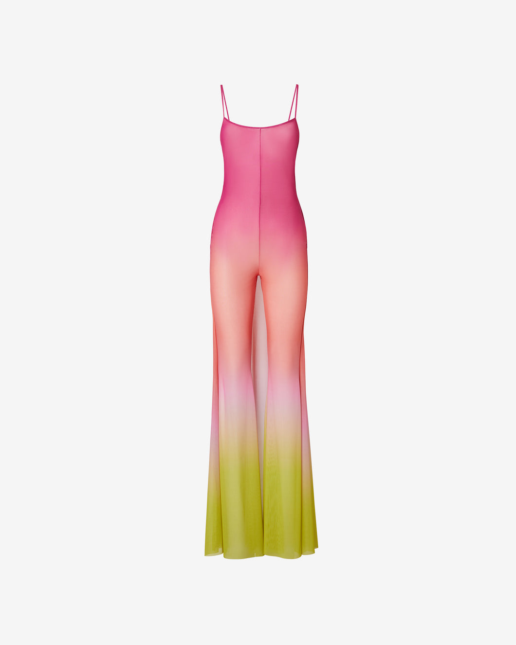 Degradé Gown : Women Dress Fuchsia | GCDS Spring/Summer 2023