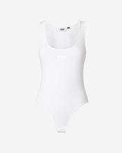 Load image into Gallery viewer, Jersey Bodysuit : Women Bodysuits White | GCDS Spring/Summer 2023
