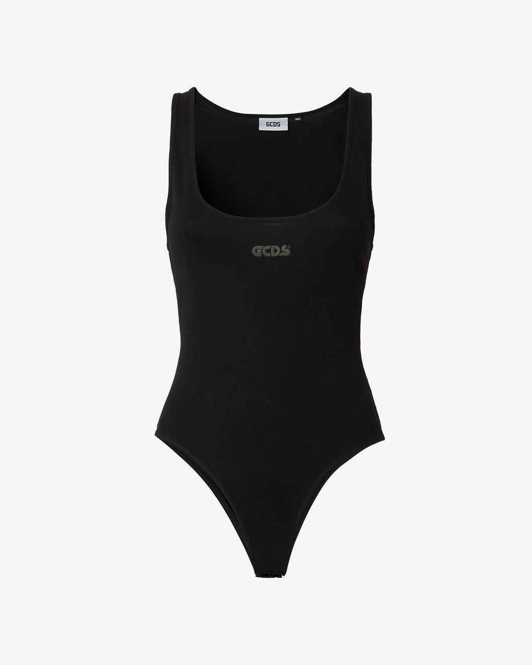 Jersey Bodysuit : Women Bodysuits Black | GCDS Spring/Summer 2023