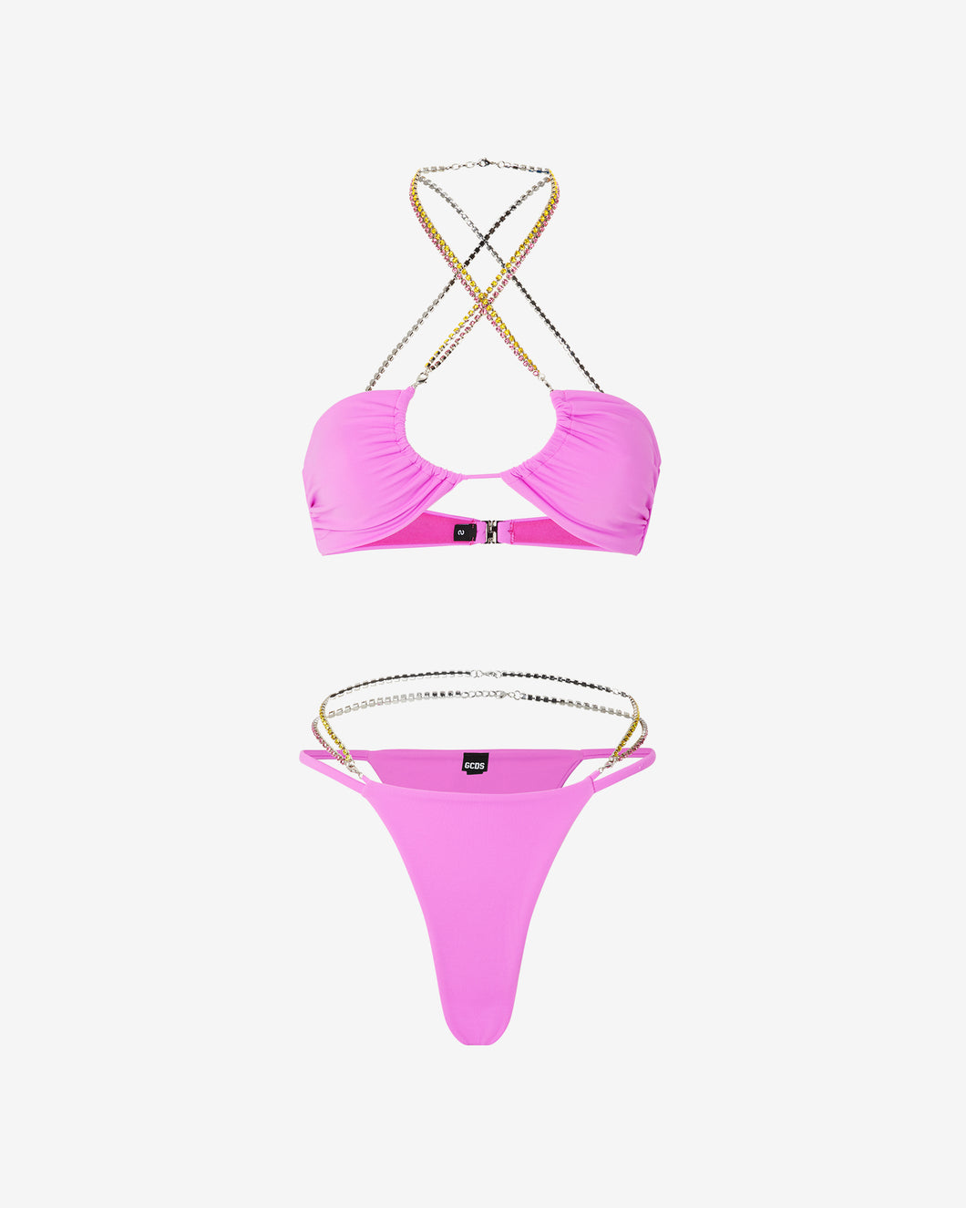 Bling Bikini : Women Swimwear Fuchsia | GCDS Spring/Summer 2023