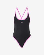 Load image into Gallery viewer, Heart Swimsuit : Women Swimwear Black | GCDS Spring/Summer 2023
